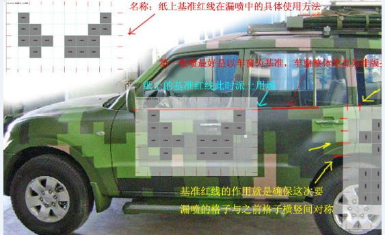 山东车辆迷彩喷涂,设备迷彩漆翻新