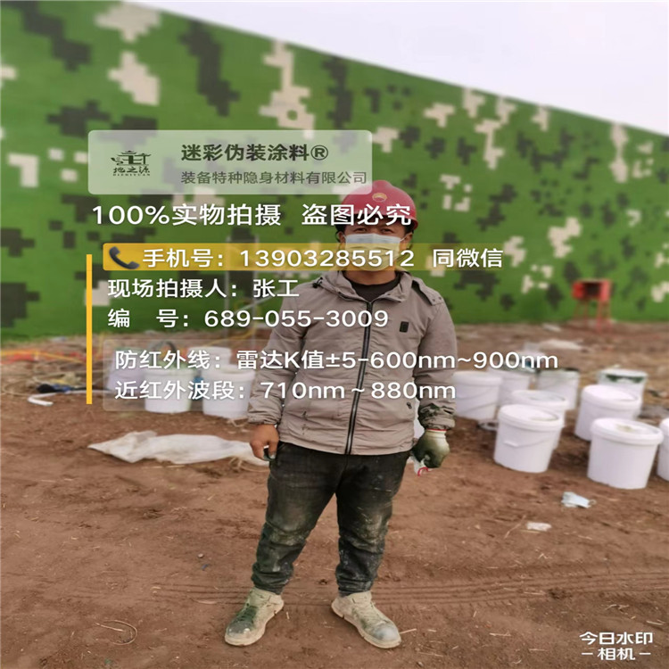 山东​包括外墙、护坡、水泥地面建筑物的迷彩喷涂
